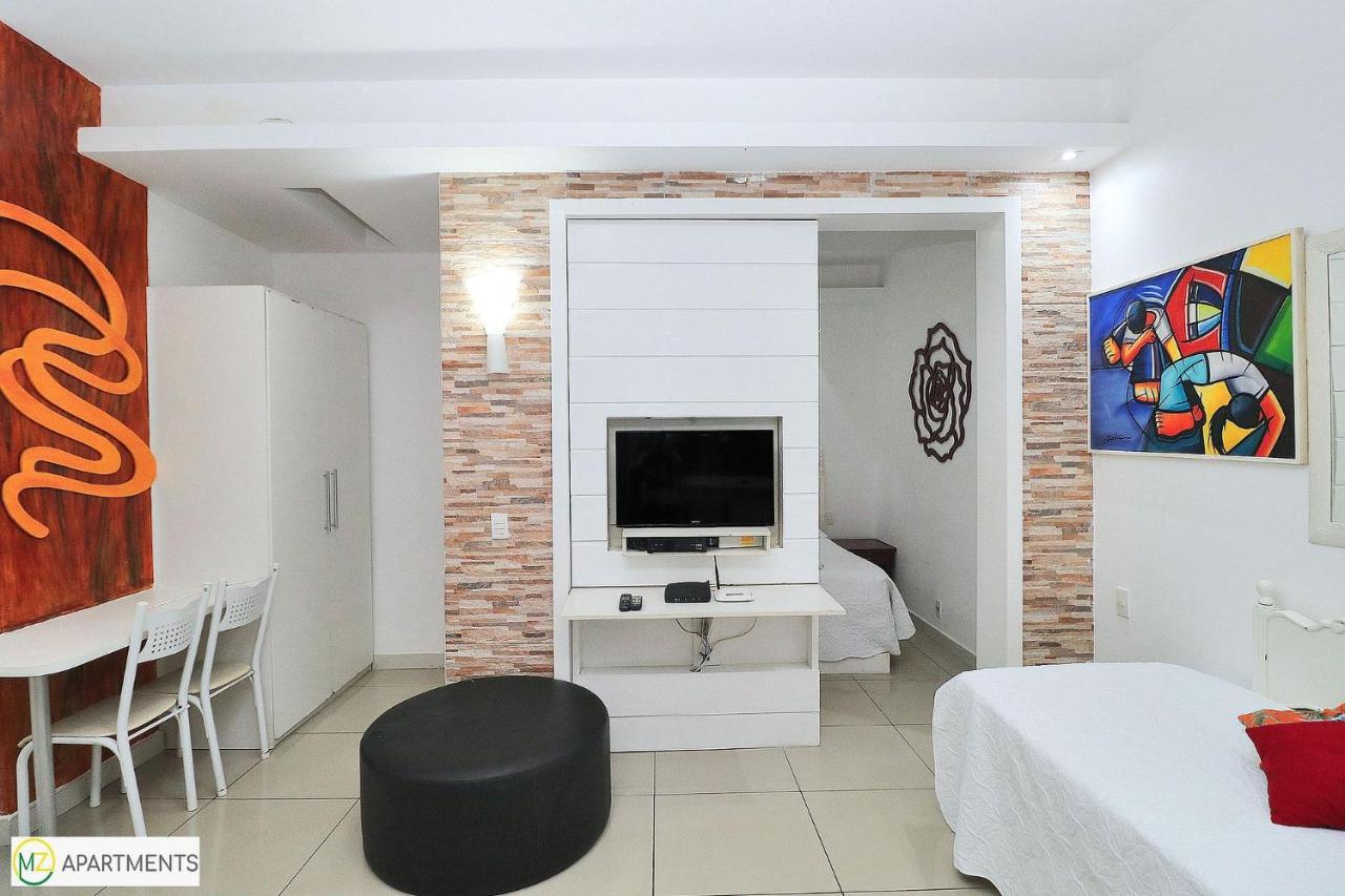 Studio Silencioso Para 3 Pessoas Em Copacabana Ріо-де-Жанейро Екстер'єр фото