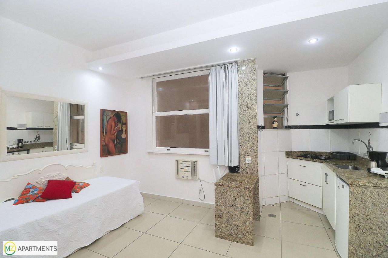 Studio Silencioso Para 3 Pessoas Em Copacabana Ріо-де-Жанейро Екстер'єр фото