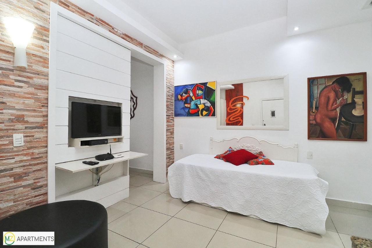 Studio Silencioso Para 3 Pessoas Em Copacabana Ріо-де-Жанейро Екстер'єр фото